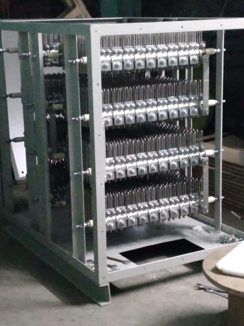 Industrial resistor assembly manufactured by Raj Components